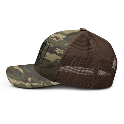 GOOD NEWS Camouflage trucker hat