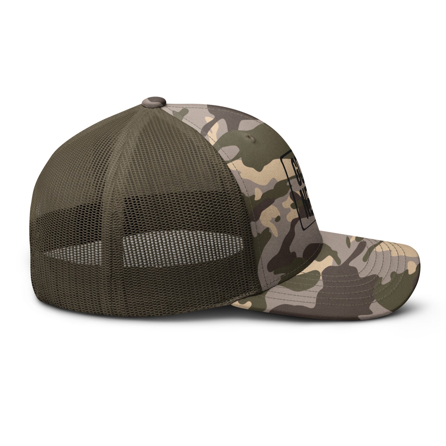 GOOD NEWS Camouflage trucker hat