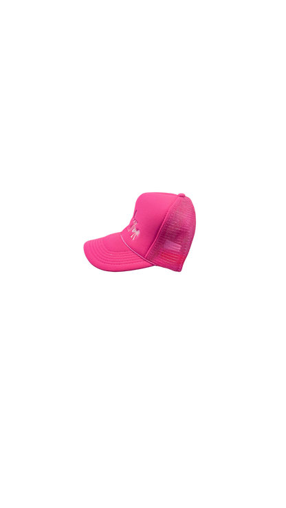 Hot Pink HOLY GIRLS Trucker