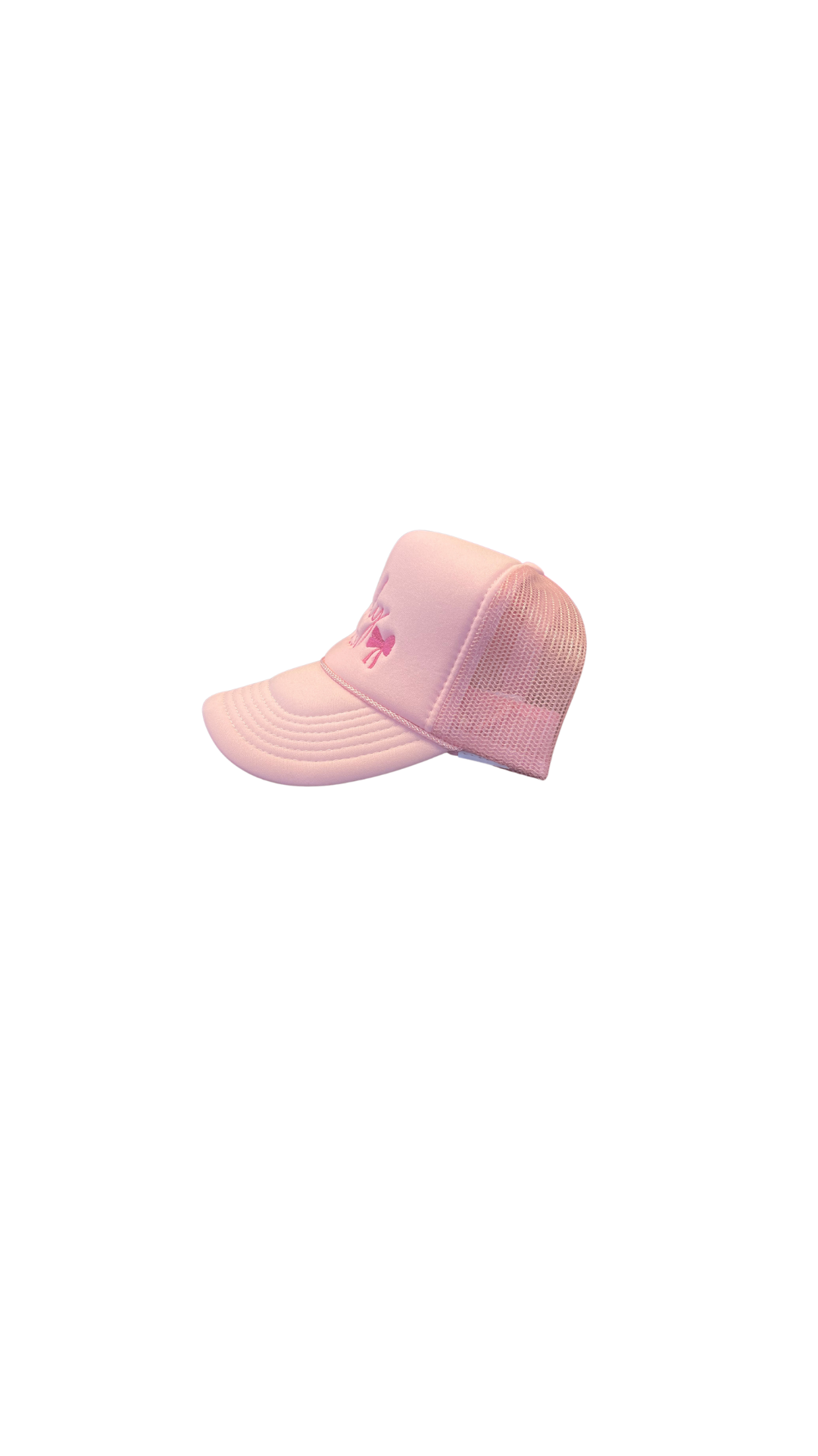 Lt Pink HOLY GIRLS Trucker