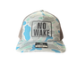 NO WAKE BLUE CAMO TRUCKER