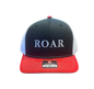 Red Blk White ROAR Trucker