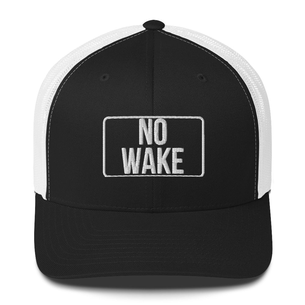 NO WAKE Trucker Cap