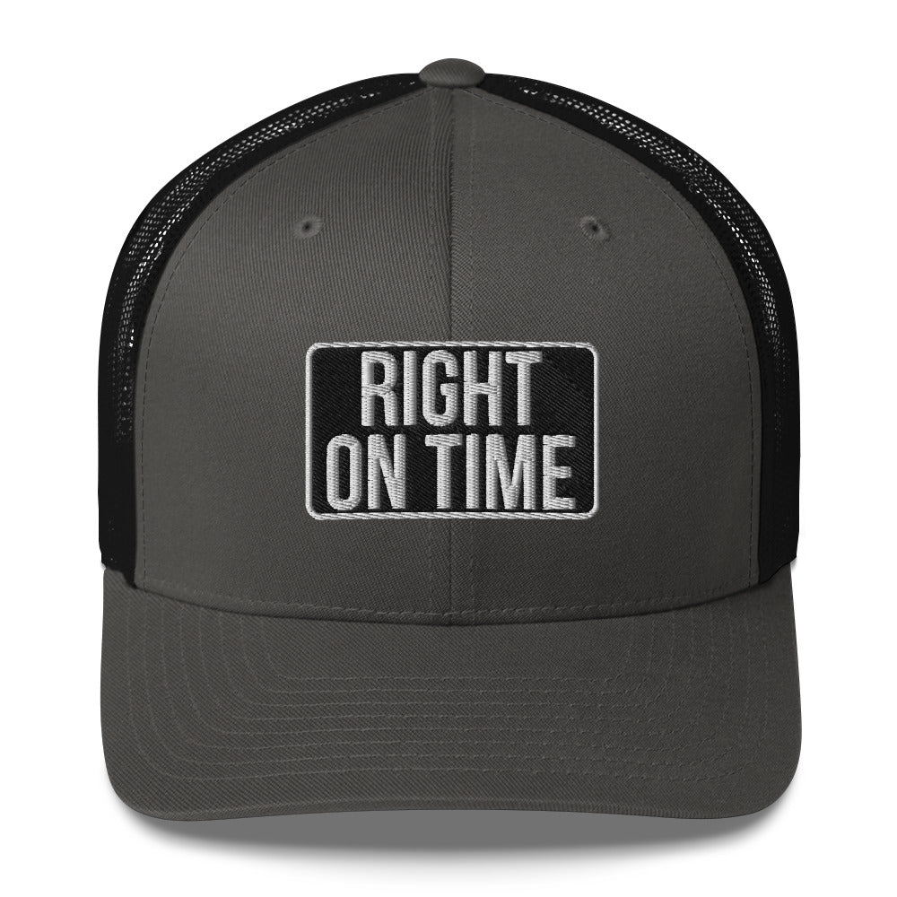 RIGHT ON TIME Trucker Cap