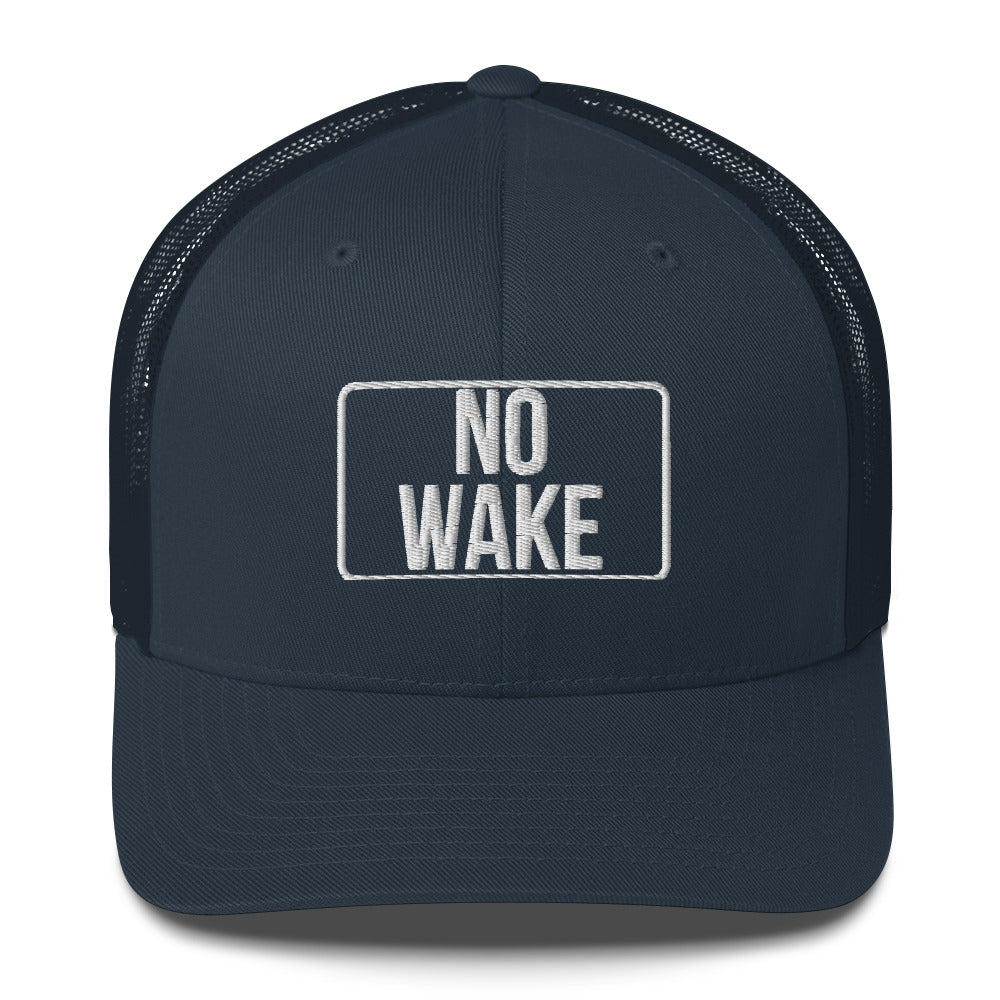 NO WAKE Trucker Cap