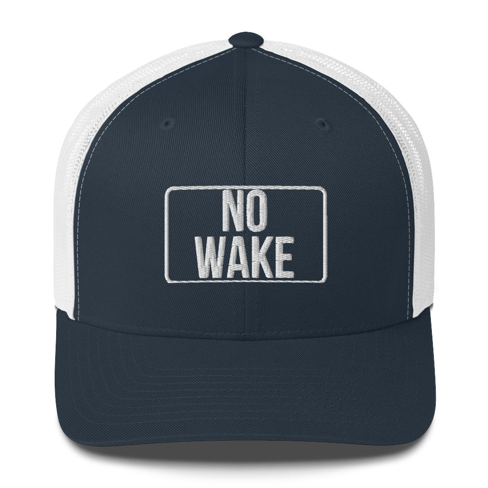 NO WAKE Trucker Cap