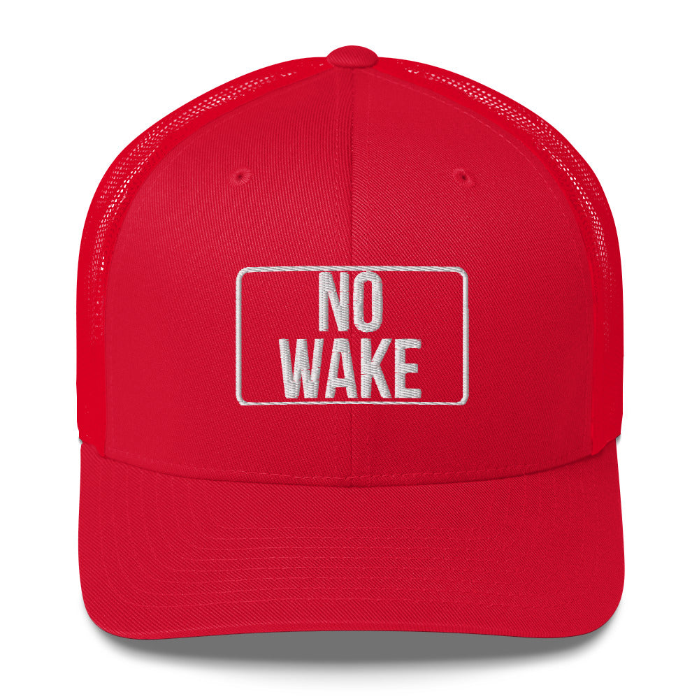 NO WAKE Trucker Cap