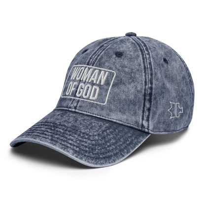 WOMAN OF GOD Vintage Cotton Twill Cap